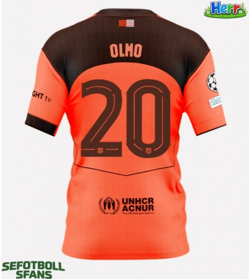 Barcelona Dani Olmo #20 Tredje Tröja 2025-26 Kortärmad